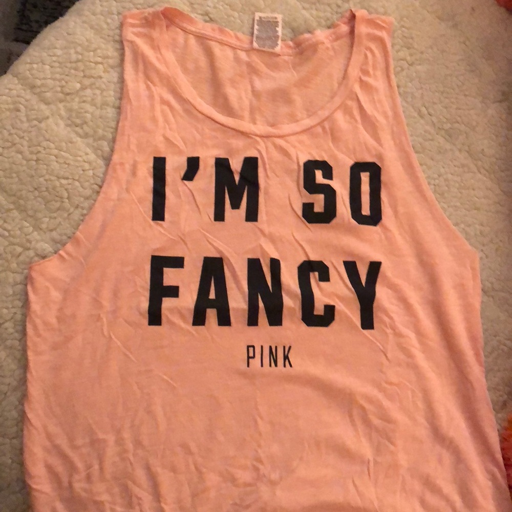 Pink Victoria secret tank top